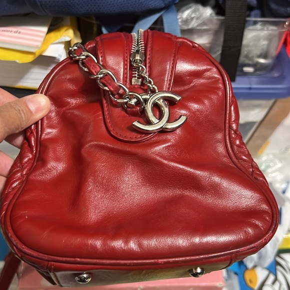 Chanel relaxed CC Bowler (16586473)Maroon - Picture 3 of 17